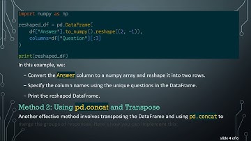 Transforming Repeated Row Labels into Column Headers in Pandas