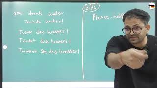 A1 - Imperative &amp; ADUSO - Aber, denn, und, sondern, oder | German Language Grammar by Ashok Kataria