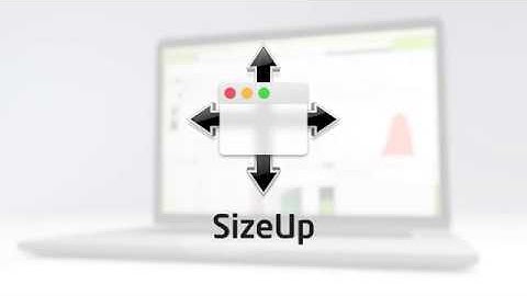 SizeUp for Mac OS X by Irradiated Software