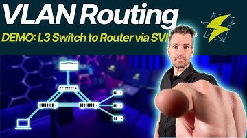 CCNA LANs 5-10: DEMO: L3 Switch to Router via SVI