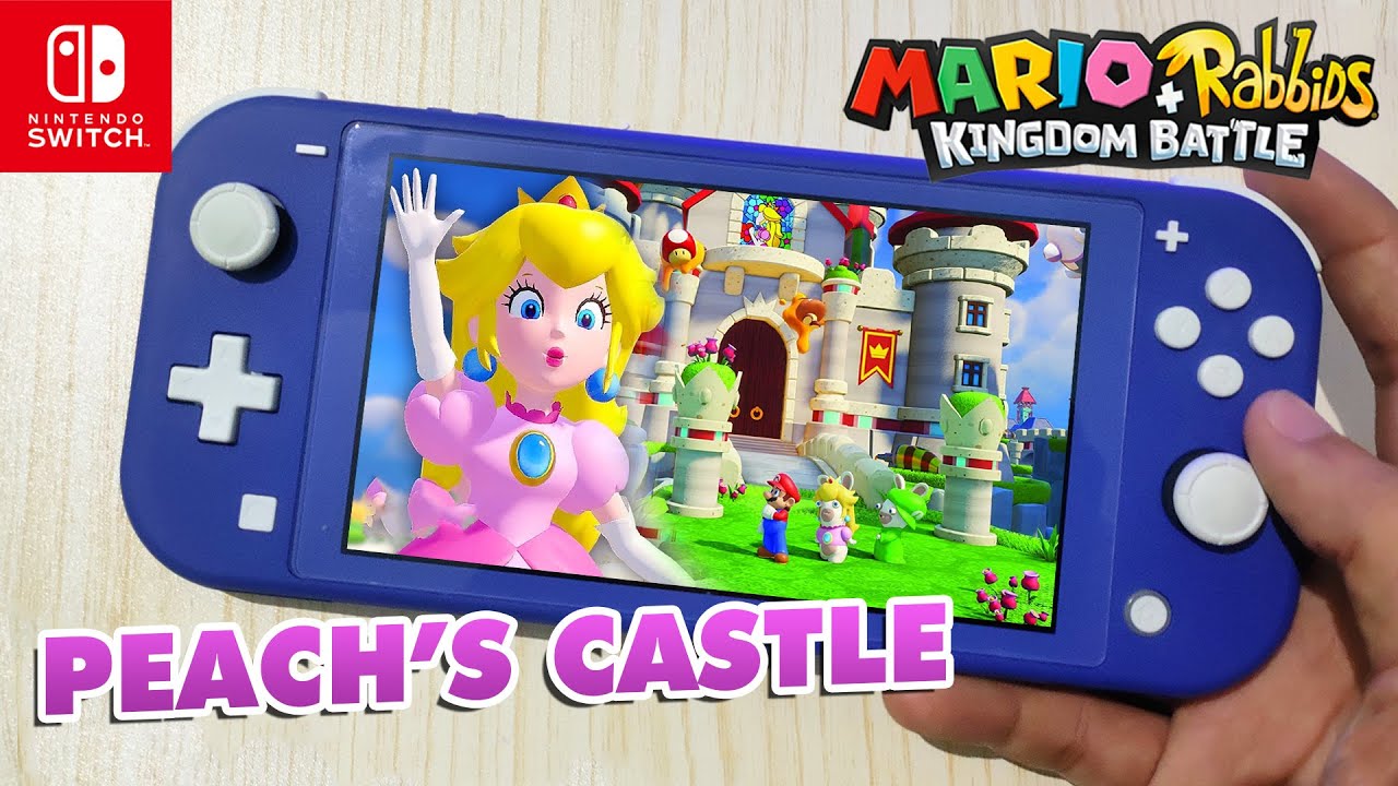 MARIO + RABBIDS® KINGDOM BATTLE Peach's Castle (Nintendo Switch Lite