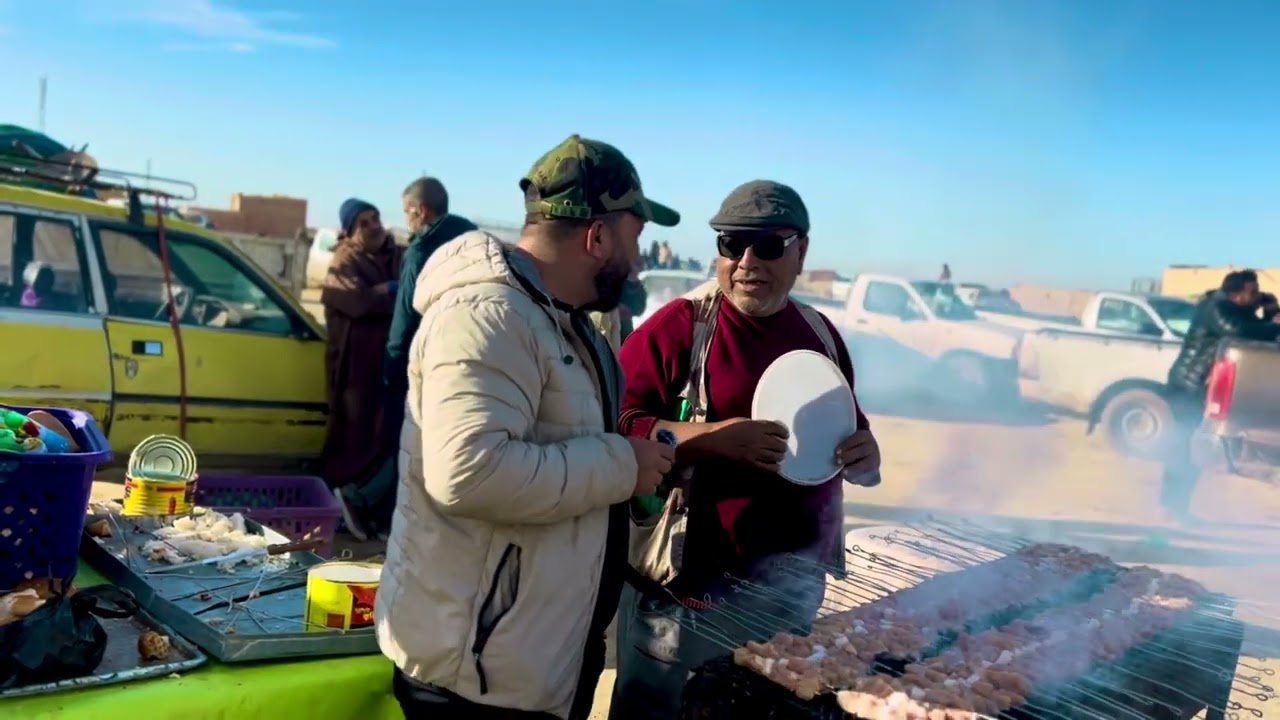 #قرية الميتة 🎥والأفارقة والسوق السبوعي الجميل العفوي