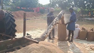 Paddy bag loader