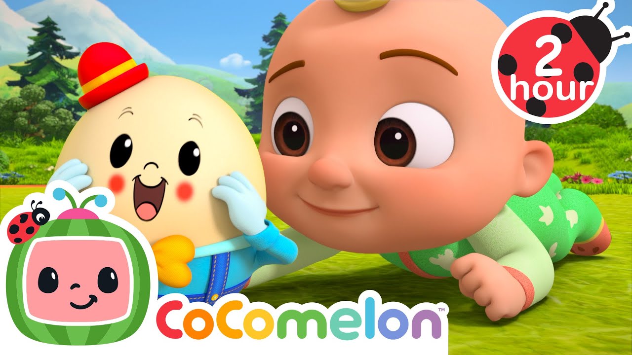 Humpty Dumpty Rescue! 🥚 CoComelon - Animal Time | Nursery Rhymes for Babies