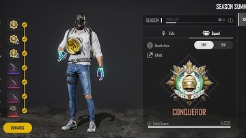 Finally Reached PUBG NEW STATE Pre-Season South Asia-Squad-TPP Conqueror ⚡🔥