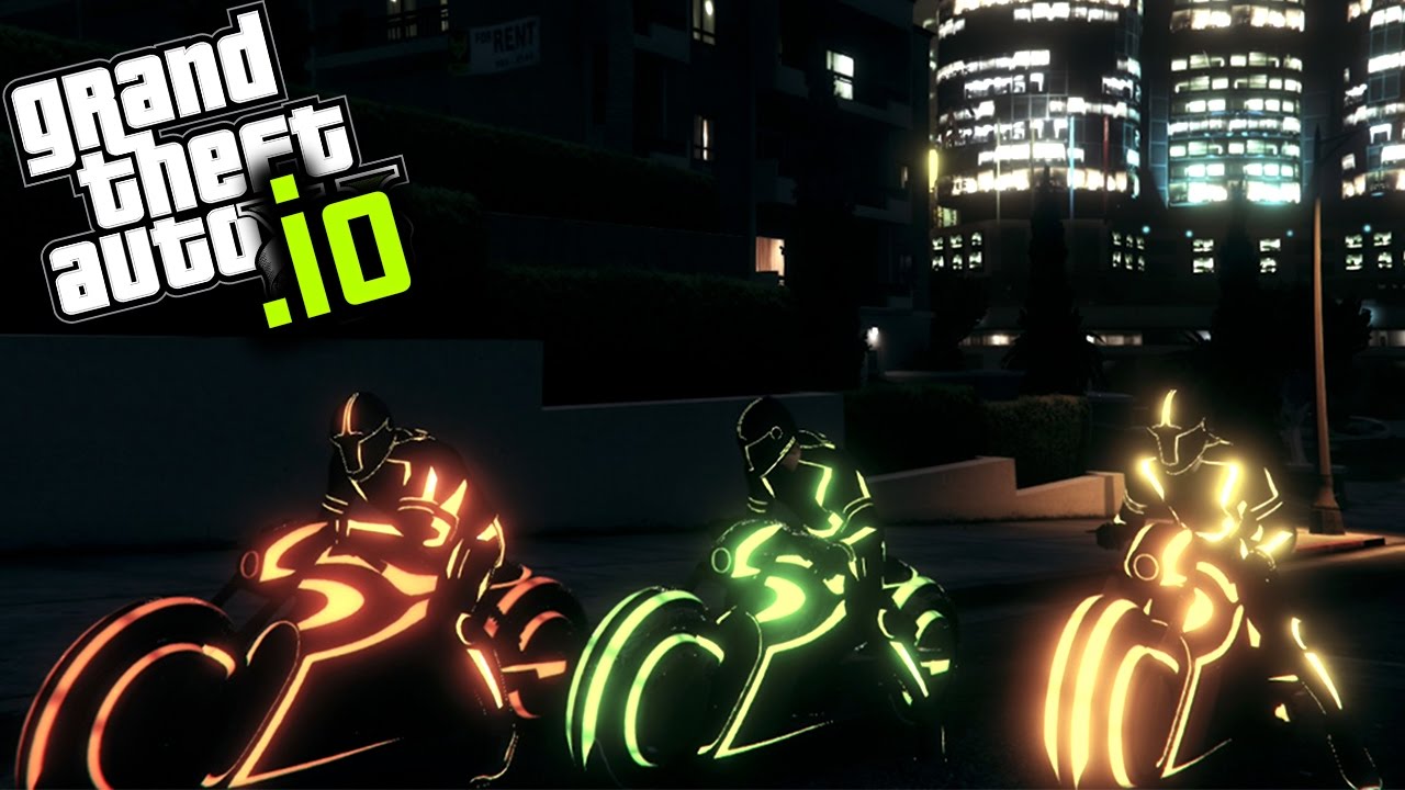 GTA V Online - Nueva moto y modo de juego de TRON | GTAV ...