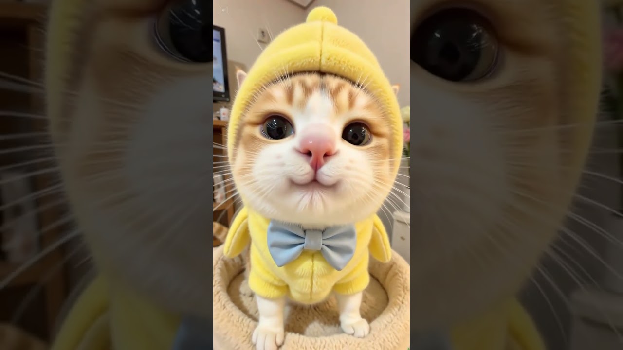 AMSR for the Eyes‼️Adorable Cat Close-up🥹