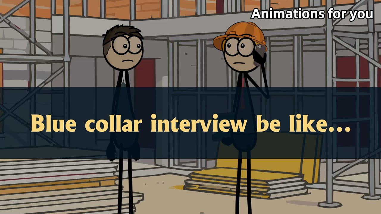 Blue collar interview be like… 🤣  