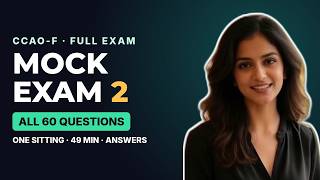 CCAO-F Full Mock Exam 2: All 60 Questions in One Sitting (with Answers)