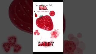 GABBY 🍓❤️😃🥀✨ #gabby #poolfloat #love #ate #strawberry #red #baddie #fypシ゚viral #yass #p2 🖤!