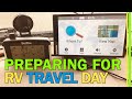 RV TRAVEL DAY PREPARATIONS | EEZ TIRE PRESSURE MONITOR SYSTEM | RV TPMS | MAGNUM INVERTER FAIL EP142