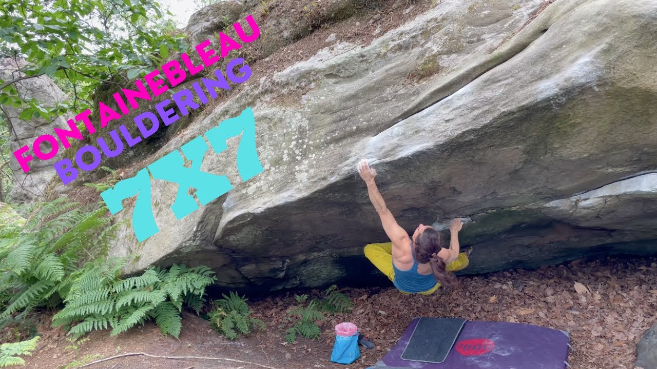 Fontainebleau Bouldering 7x7 Part 2 (7a - 7b)