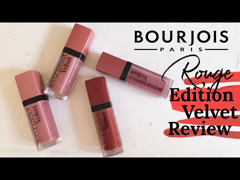 Bourjois Rouge Edition Velvet Review