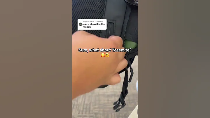 Aren't you tired of tiny backpacks that can't fit much?! #travel #shorts