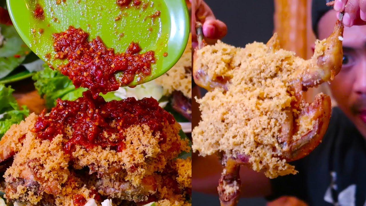 Sambel Sepuasnya 1 Ekor Ayam 1 Ekor Gurameh 10 Lebih Sayap Ayam Kremes