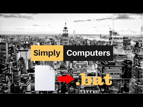 Batch Coding Setup, Echo, & Saving (Part 1) || Batch Programming ||