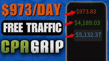 CPAGrip $973.83/Day Method | CPA Marketing Tutorial (CPA marketing for beginners)