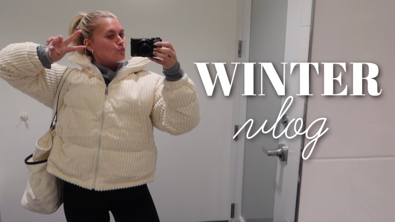 WINTER VLOG: New jewelry from Ana Luisa, new lululemon set, soul cycle & wfh