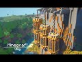 Minecraft Vlog : How to build a Hanging House Minecraft tutorial