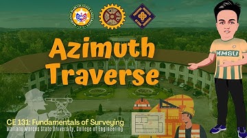 Azimuth Traverse | Traversing and Traverse Computations | Fundamentals of Surveying