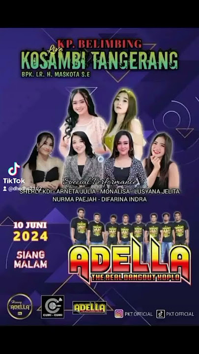Om adella Didesa belimbing kosambi tangerang. #trending #dhekastudio #omadella#fyp #musik #tangerang