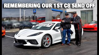 YES IT'S BEEN A YEAR~ REMEMBERING OUR 1st C8 CORVETTE DELIVERY SEND OFF!