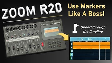 Zoom R20: How to use markers to move through your timeline efficiently