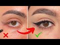 How to: Perfect BLACK and DURABLE Eyeliner 🔥 #makeuptutorial
