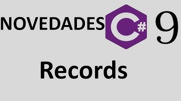 Novedades c# 9.Records