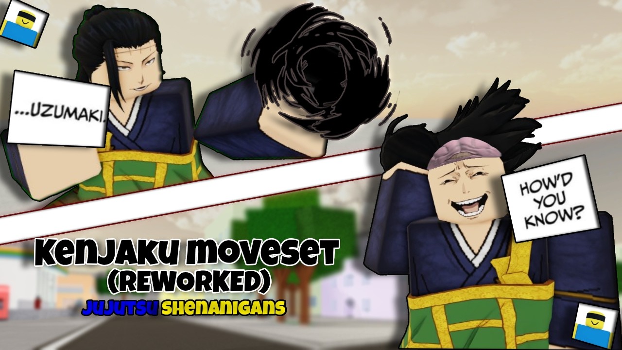 *REWORKED Kenjaku* Moveset using SKILL BUILDER... | Jujutsu Shenanigans