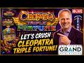 🔴 Cleopatra Triple Fortune! In LAS VEGAS at the DOWNTOWN GRAND!