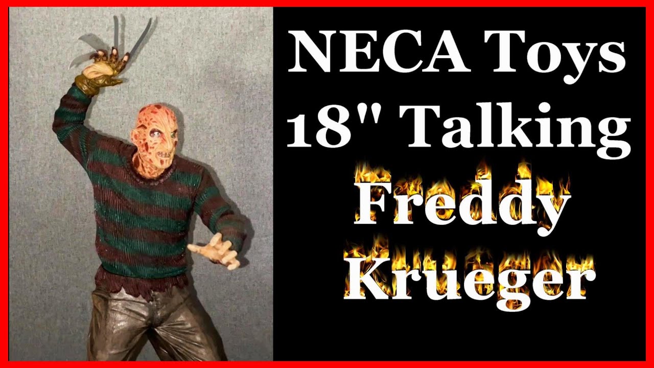 NECA Horror A Nightmare on Elm Street Freddy Krueger 18in Figure 