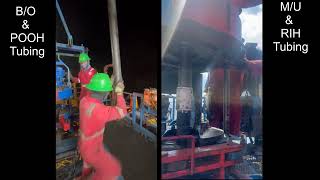Completion String make up RIH vs break out POOH - #oilandgas #drilling