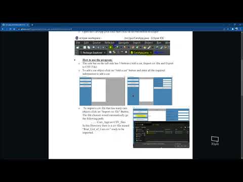 cars desktop app using java and javaFX - Eclipse IDE