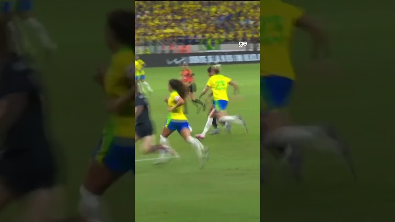 GOL DOS ESTADOS UNIDOS SOBRE O BRASIL | BRASIL X EUA | #shorts | ge.globo