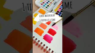 easy fall themed watercolor! organized chaos pumpkins