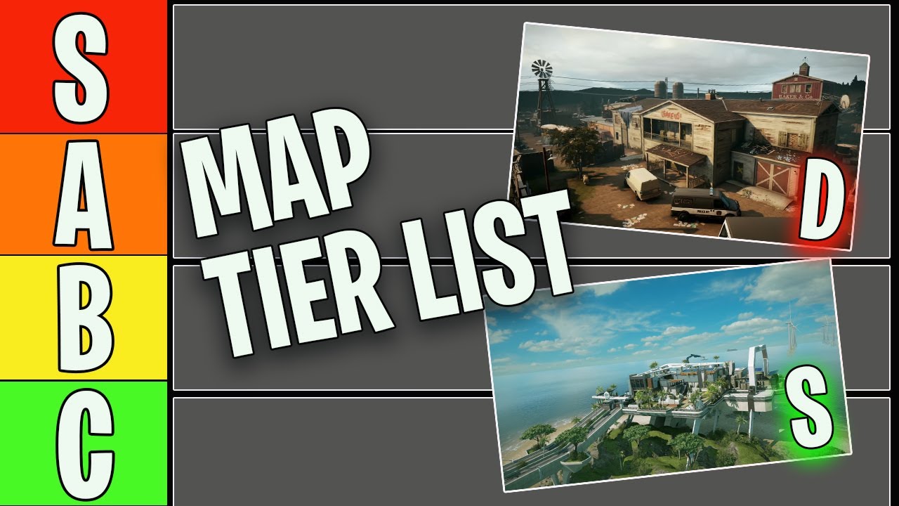 I decided to rank EVERY Map in Rainbow Six Siege... - YouTube