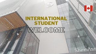 Mississauga SHERIDAN COLLEGE Campus Tour International Student Welcome 2022.