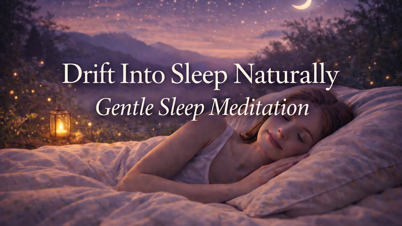 Drift Into Sleep Naturally | Gentle Sleep Meditation