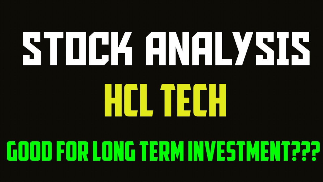 HCL Tech Long Term Investment 