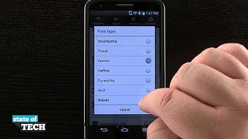 LG G2 Quick Tips - Customize the System Font