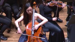 Annie Zhang Playing Elgar Cello Concerto 4Th Movement