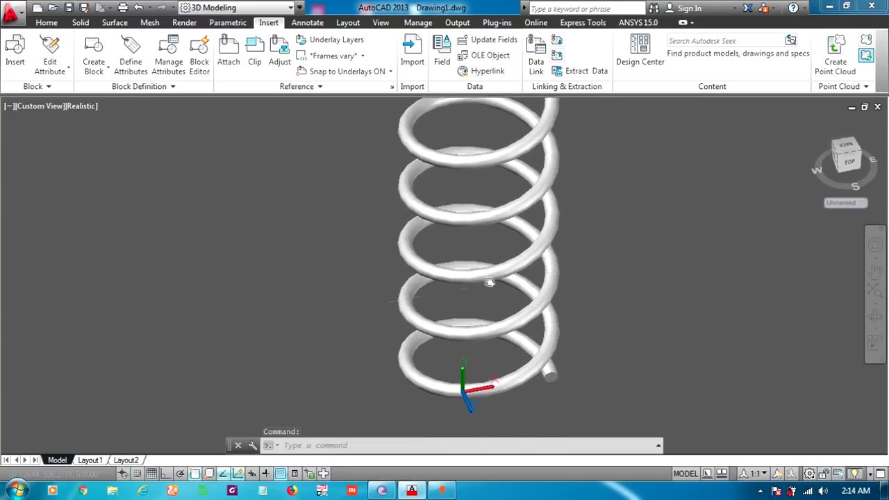 Tutorial Autocad Bahasa Indonesia Pegas Youtube