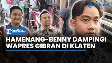 Bupati-Wabup Klaten Dampingi Wapres Gibran, Kunjungi Pengrajin Lurik di Cawas Klaten