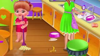 Baby Diana's House Cleaning - House Cleaning, Baby House, Kids GameTrailer Video by GameiMake screenshot 4