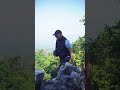 (raw footage) bukit batu sawa ; view salman naik bukit