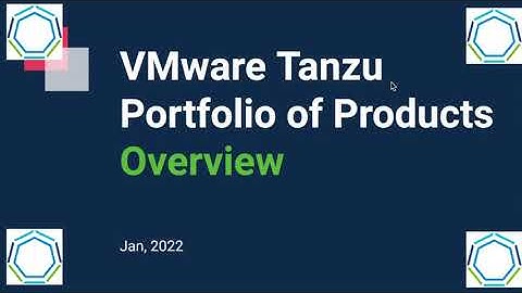 VMware Tanzu Portfolio of Products Overview in Detail #Tanzu #VMwaretanzu