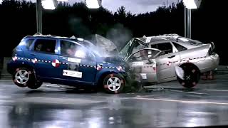 Лобовые краш тесты машин. Frontal crash tests of cars #crashtest