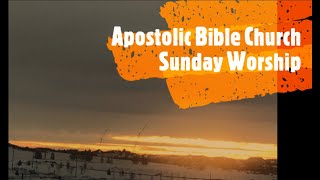 Apostolic Bible Church Sunday Worship (20240602) 將善人和惡人、分別出來 - 林約翰牧師