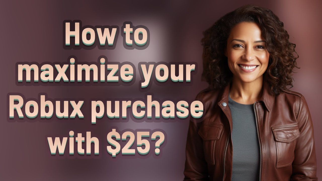 How to maximize your Robux purchase with $25? - YouTube